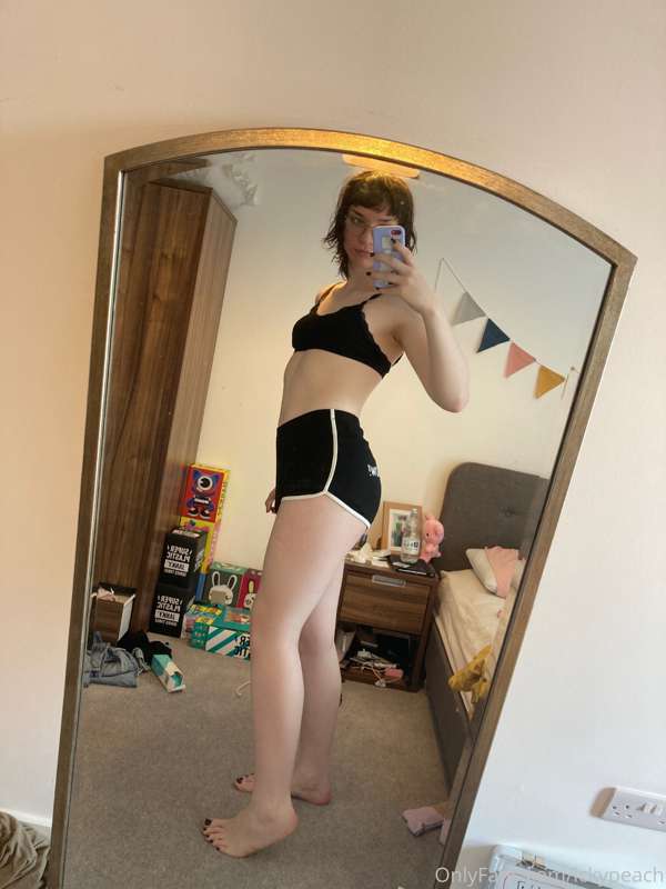 I got these new shorts today 👀 they say “trans rights now!” .. 8