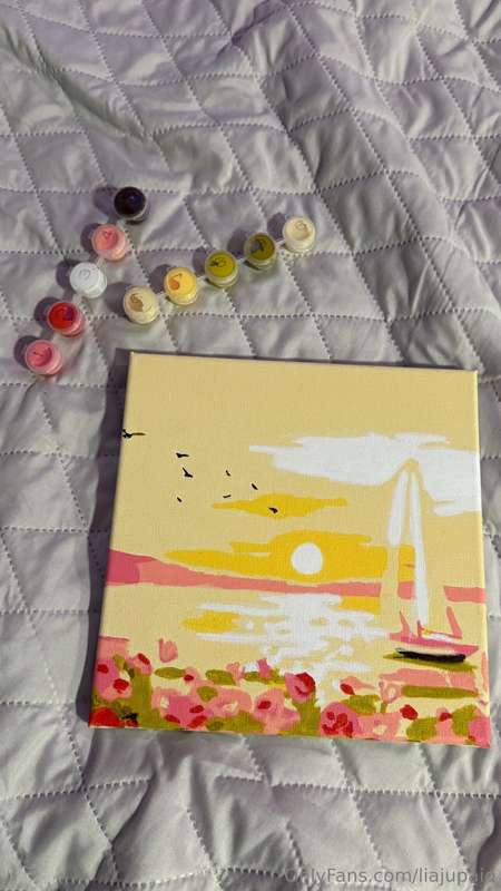 While I was painting, an incredible idea for Valentine’s Day.. 1