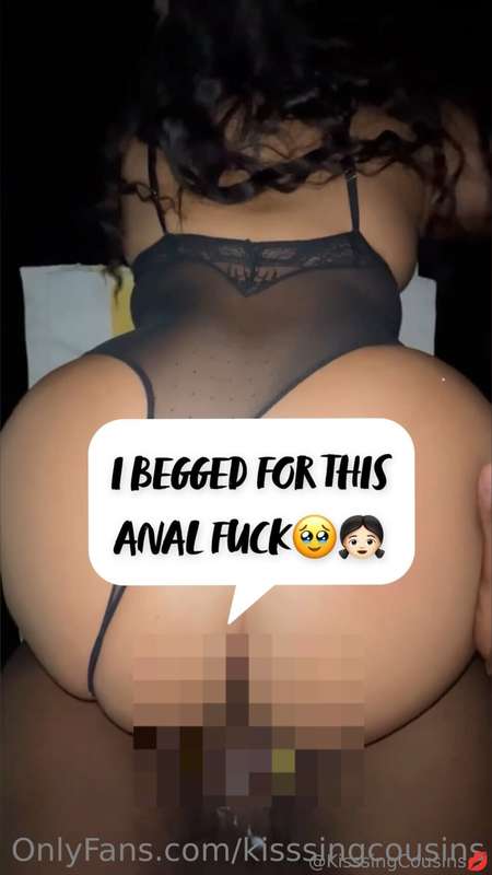 I beg for Anal🥵Like a good 18 yr old whore I crave huge BBC ..