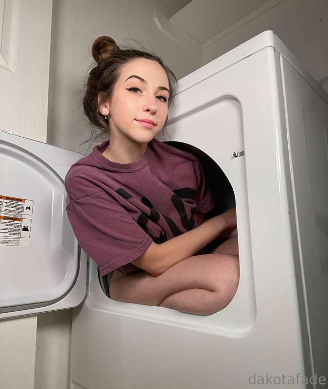 ah fuck I got stuck in the dryer, please help me get out 2