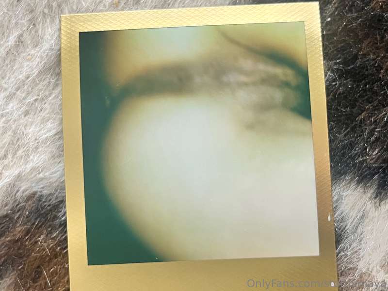 Now selling exclusive xxx polaroids. Imagine having a one of..