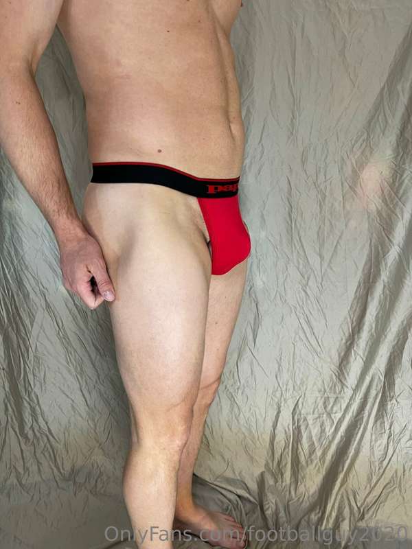 Soldier shows off his hot muscular body in a thong and jock!.. 5