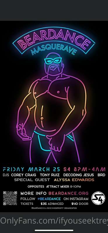 I mean this Friday I will be here working this event come se..