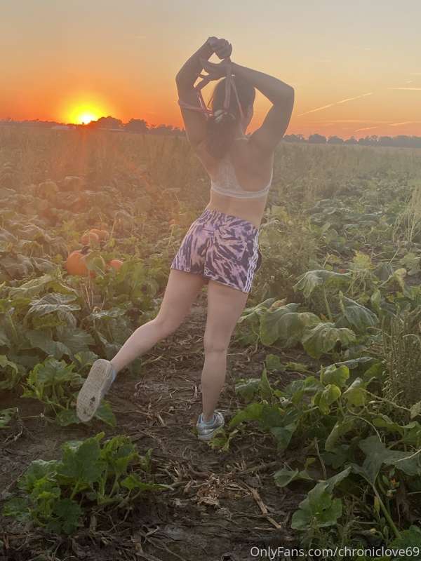 🍁🍂Me & some farmer’s pumpkins ;) 🎃 🍂

👀 Found this patch ran.. 7