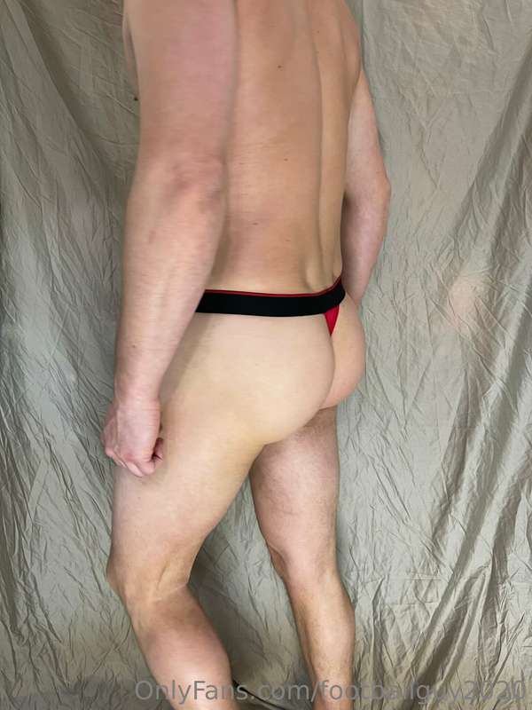 Soldier shows off his hot muscular body in a thong and jock!.. 13