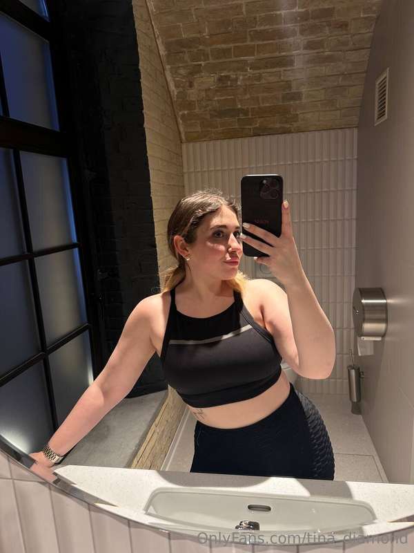 The workout was just fire. I came out of the gym covered in ..