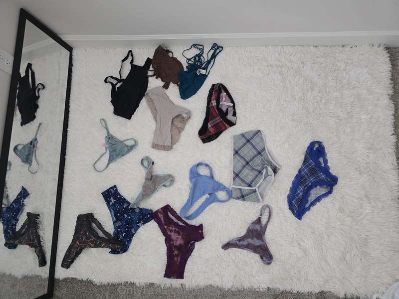 Wanna take a piece of me home? My worn panties are up for gr..