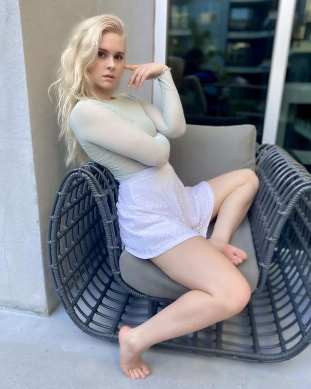 I know you think my feet look cute, but was I wearing any pa..