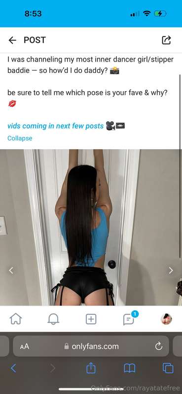 BLUE BODYSUIT BADDIE SET NOW POSTED 💙‼️ go subscribe to the .. 1