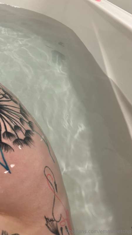 I love baths💕
