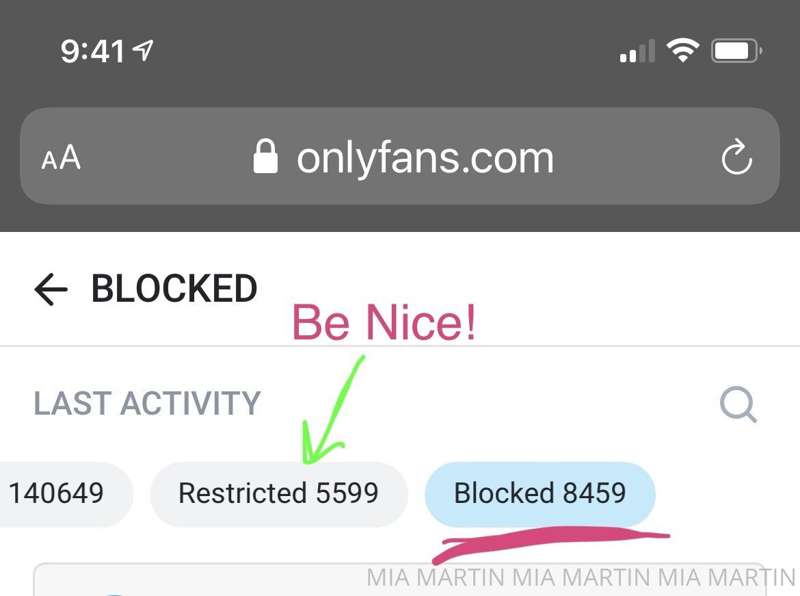 This block list is growing by the minute😳  My 2022 resolutio..