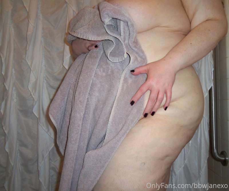 Fresh from the shower