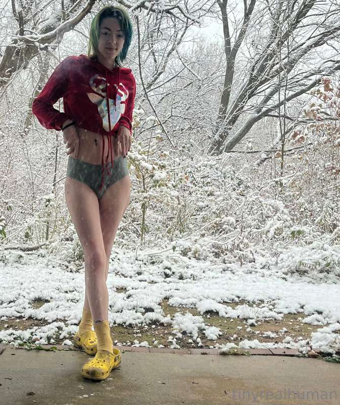 🥰we love a little snow!☃️ 2