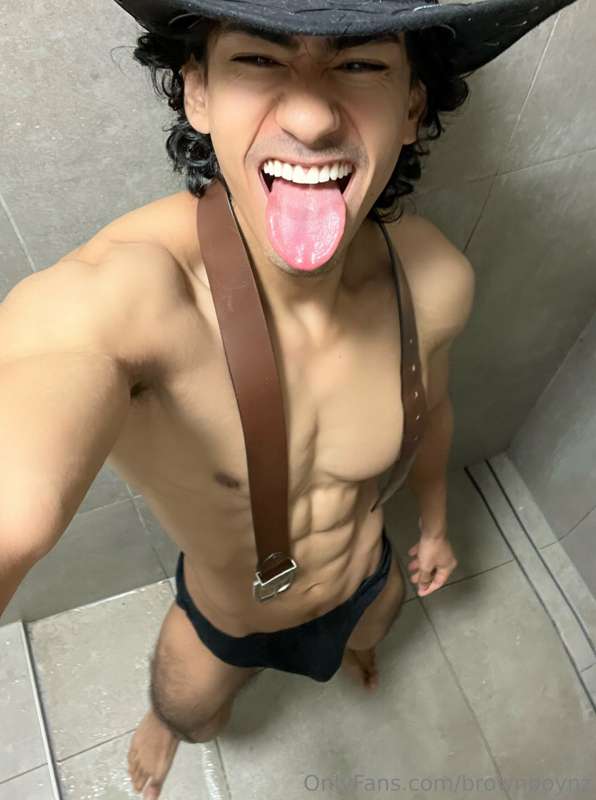 Getting ready for some cowboy photo shoots