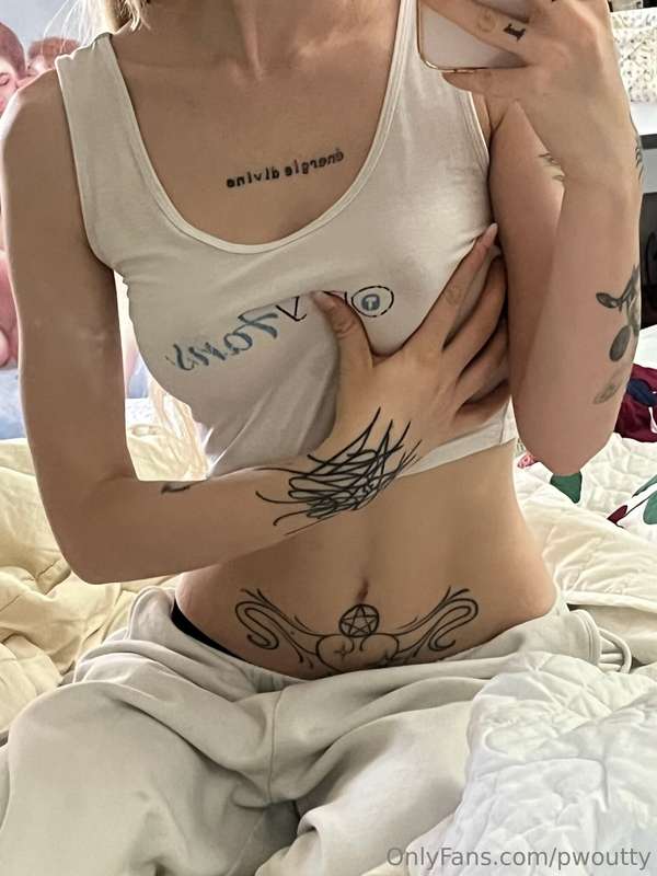 theyre feeling a lil sore rn... wanna help me massage them?