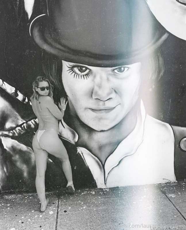 I know MANY of you have commented on my A Clockwork Orange p..