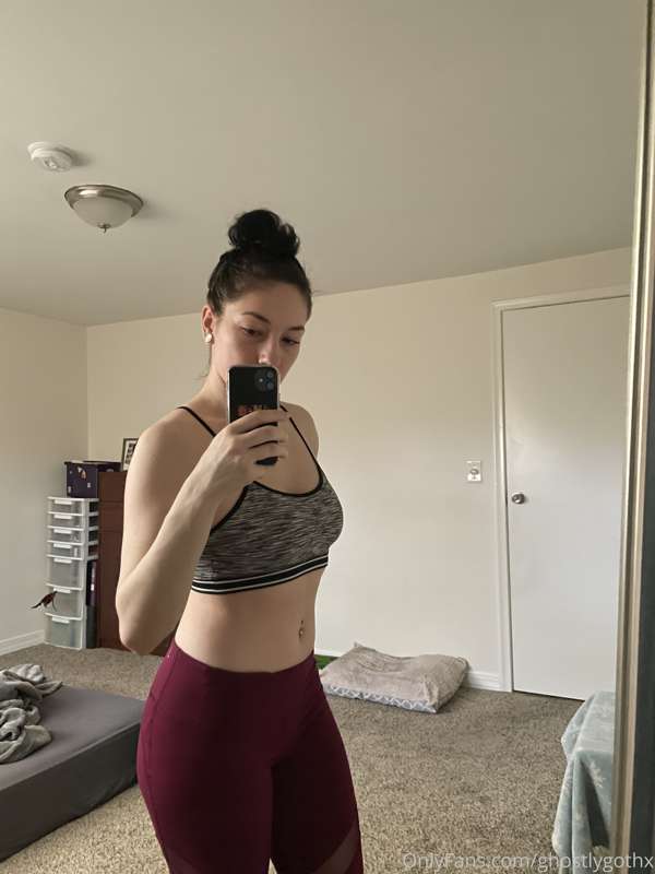 Workin hard to get a bigger booty.