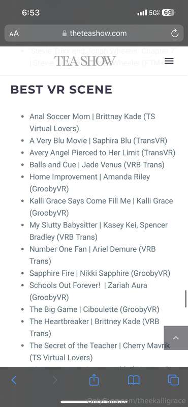 So unbelievably honored to have been nominated for 5 TEAs! W.. 3