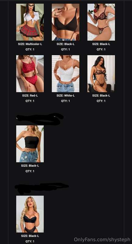 Got some new outfits coming not until the 19th or so though ..
