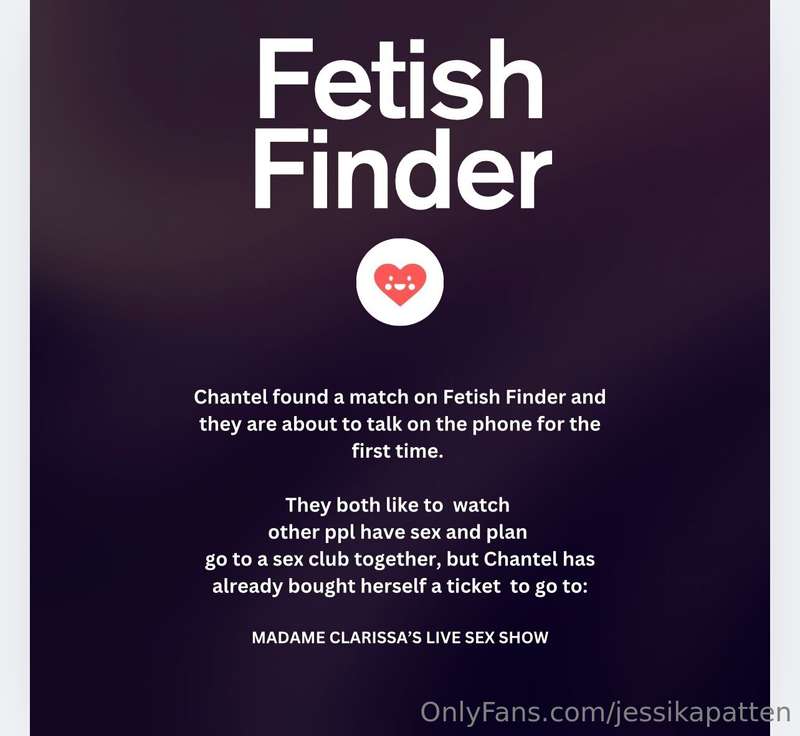 Fetish Finder Erotic AudioChantel has connected with YOU on .. 2