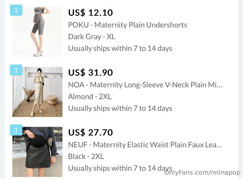 Japanese clothing brands maternity haul will be filmed when .. 3