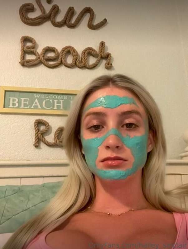 i think i need a facial. if you know what i mean😉