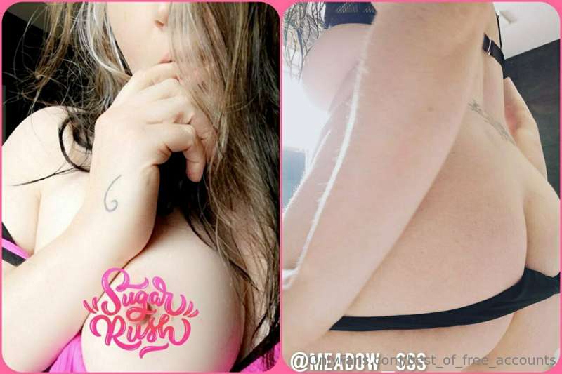 # Grab your 'sugar rush' with @meadow_sss 💦💦