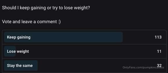 The results are in. Thoughts? 👇👀