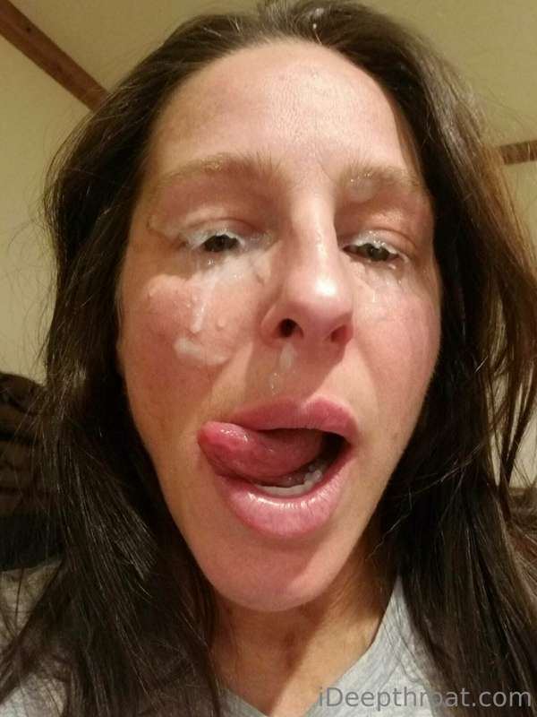 Well, I did this. I took a load directly in my eyes. I get s..