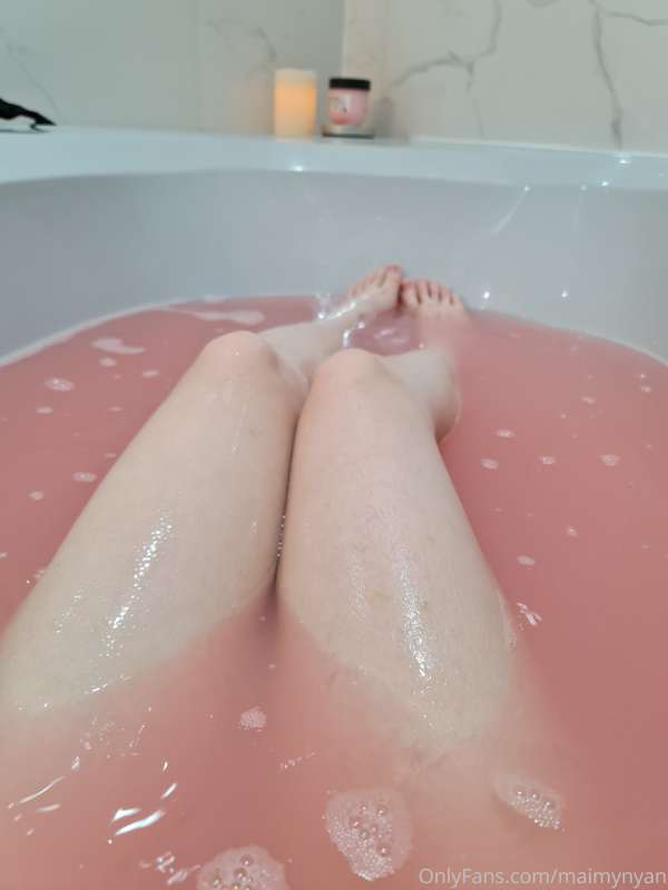 Second time filming this video today. 🛀 I havent seen it yet..