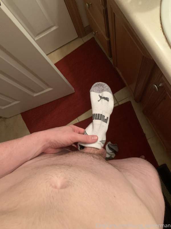 my sock is in the wrong place 😅