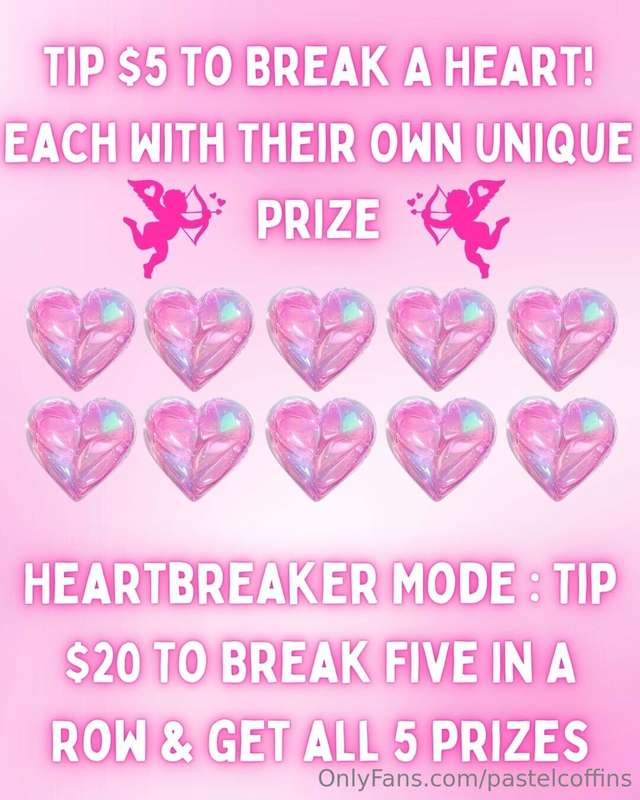 💘 HEARTBREAKERS! 💘tip to break open a heart and reveal what ..
