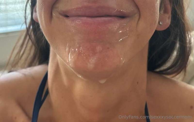 How pretty do I look covered in my boyfriend’s cum? @socalse..
