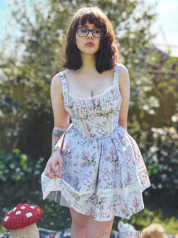I got a fancy dress and did a fancy photoshoot. Well, it’s n.. 10