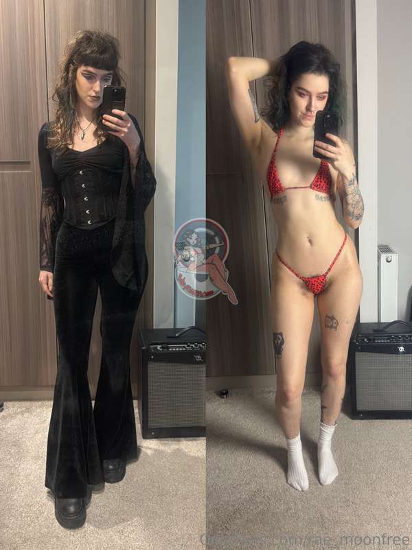 At the club // at the beach 