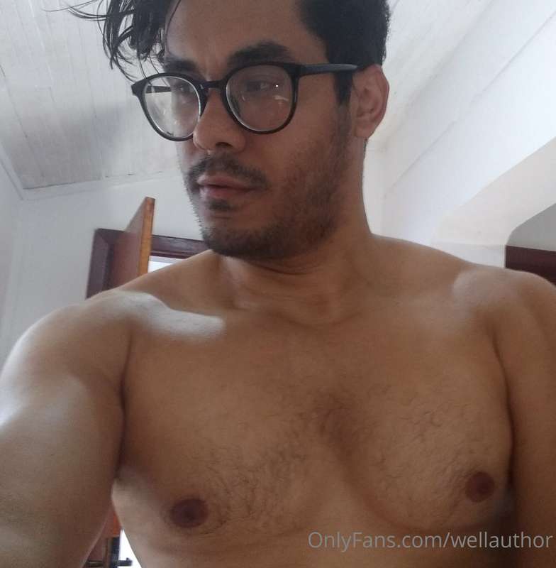 Not me doing my home workout with my glasses on! LOL