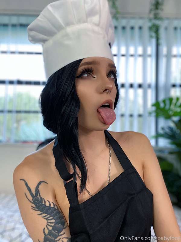 Chef cosplay pt. 3 🖤 I grew my pu$$y hair out for you guys, .. 11