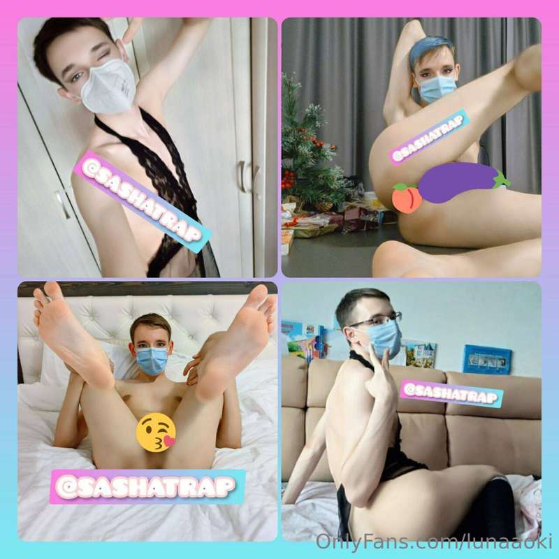 ## @sashatrap 😻🔥🙈LOVELY FEMBOY BEAUTY BABE WITH THE HOTTEST ..