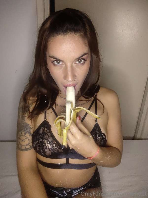 Do you like watching me eat the banana?