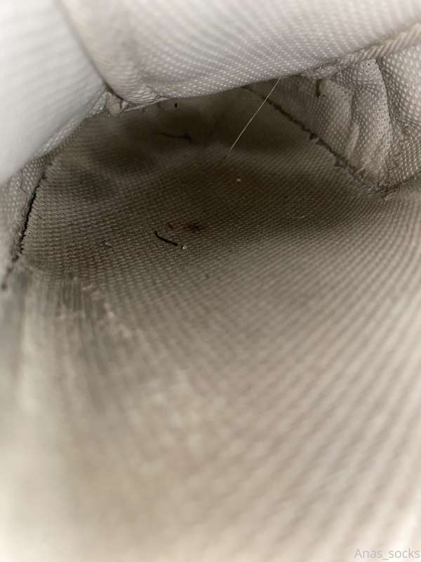 Oh you need to take a big whiff of these hot sweaty sneakers..
