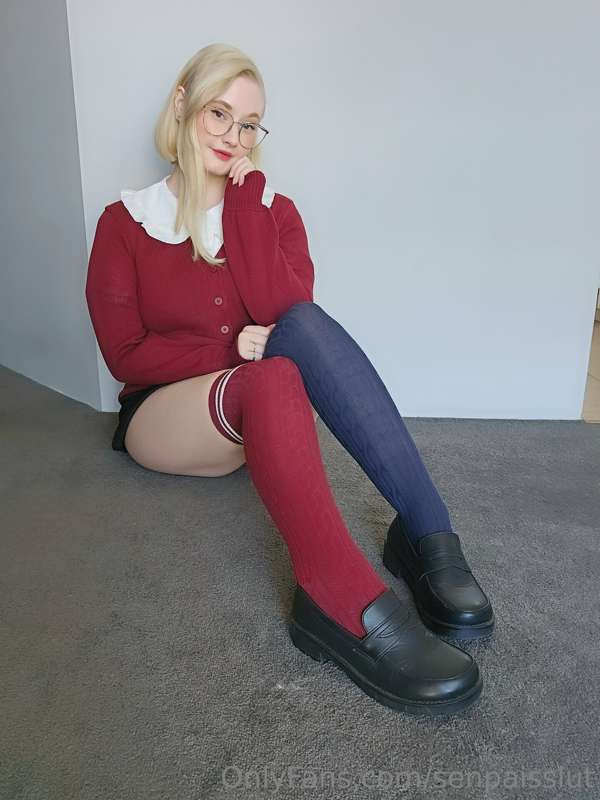 More mismatched socks hehe ~ what do you think?