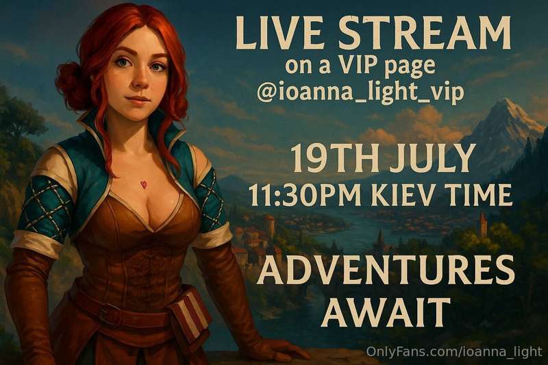 ⚔️✨ Get ready for a wild night! ✨⚔️July 19th – 11:30 PM (Kie..