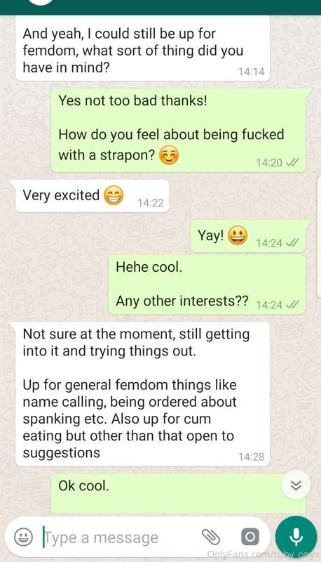 Well well well... it looks as though I have a naughty strapo..
