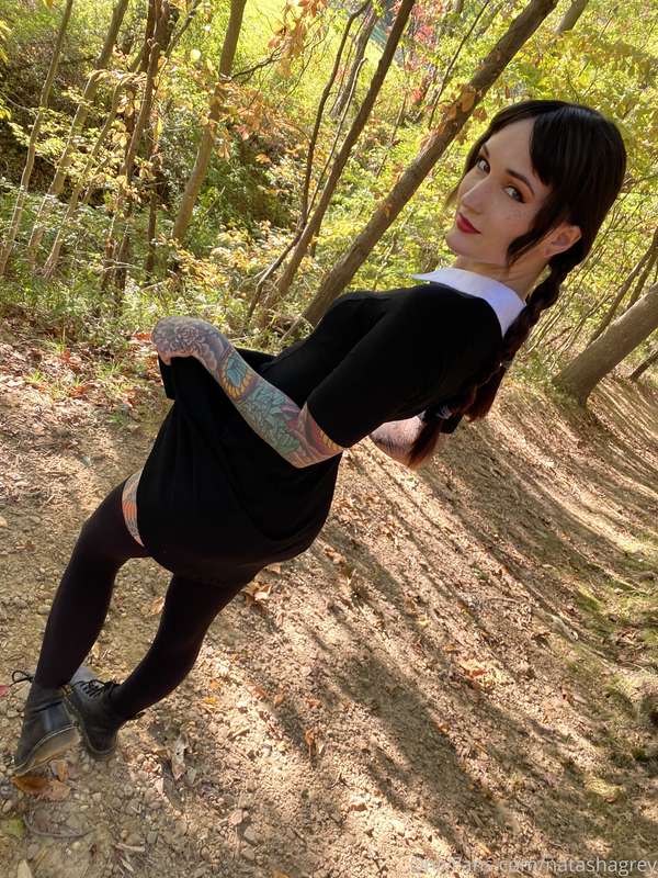 Wednesday Addams won my last Halloween costume poll!! Next u.. 16