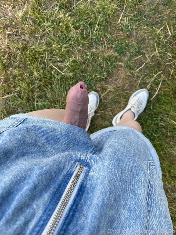 Oops my clit fell out in the field what are you going to do ..