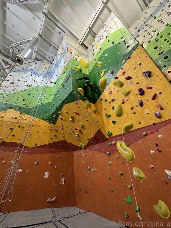 I love outdoor activities so much, I decided to try rock cli..