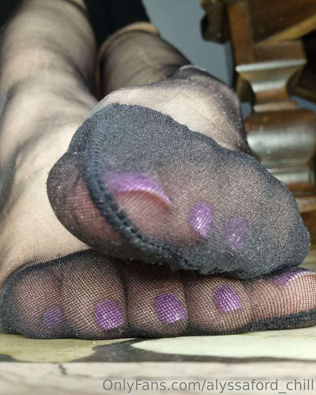 some more nylon content 😚 and the purple under black - love! 5