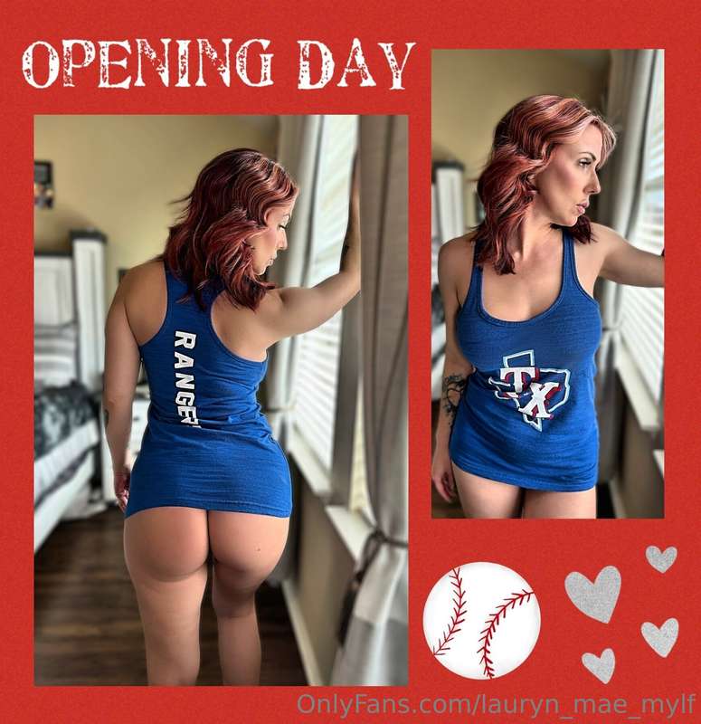 Love Opening Day of baseball season!! ⚾️⚾️