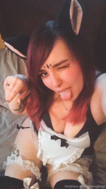 Your neko maid will lick you clean Master 👅 11