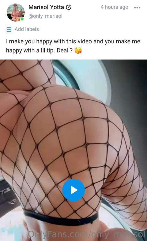 Not a single guy could tip me
So I deleted the post. From no..